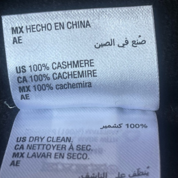 Cashmere Charter Club Luxury Mock Neck Sweater Size Medium - Picture 3 of 7